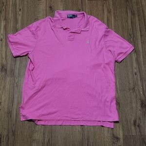 Polo by Ralph Lauren Men's Pink Polo Shirt XXL